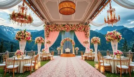 wedding decor in uttrakhand